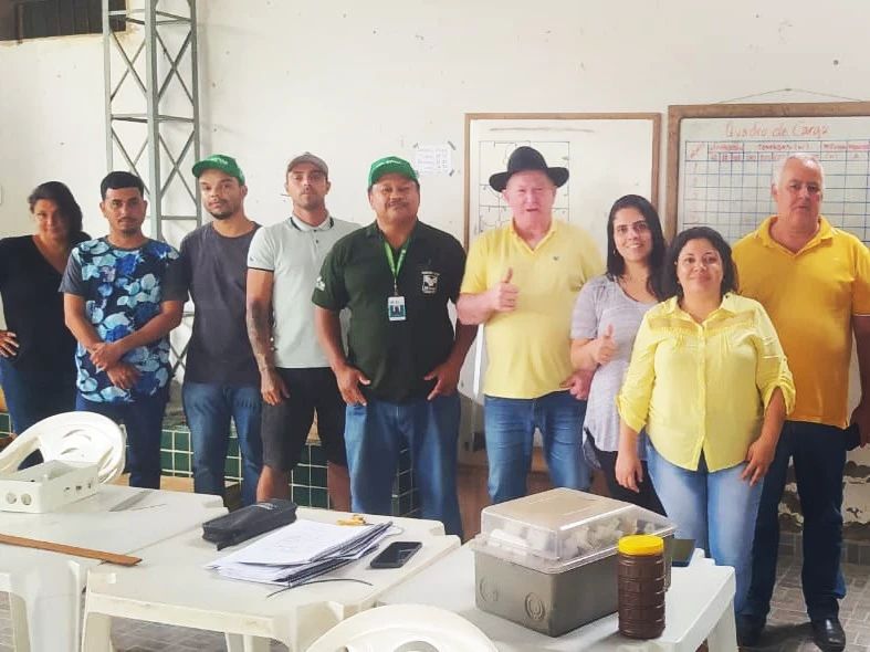 SECRETARIA DE ASSISTÊNCIA SOCIAL REALIZA ENCERRAMENTO DO CURSO DE ELETRICISTA EM PARCERIA COM O SENAR-ES