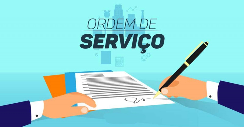 ORDEM DE SERVIÇO DA EXECUÇÃO DOS SERVIÇOS DE REMANESCENTES DA CONSTRUÇÃO DA QUADRA COBERTA DO DISTRITO DE COTAXÉ