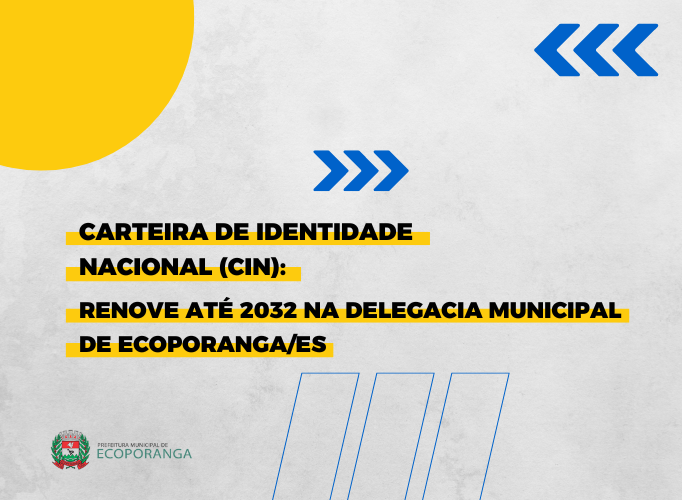 RETOMADA A CONFECÇÃO DA CARTEIRA DE IDENTIDADE NACIONAL