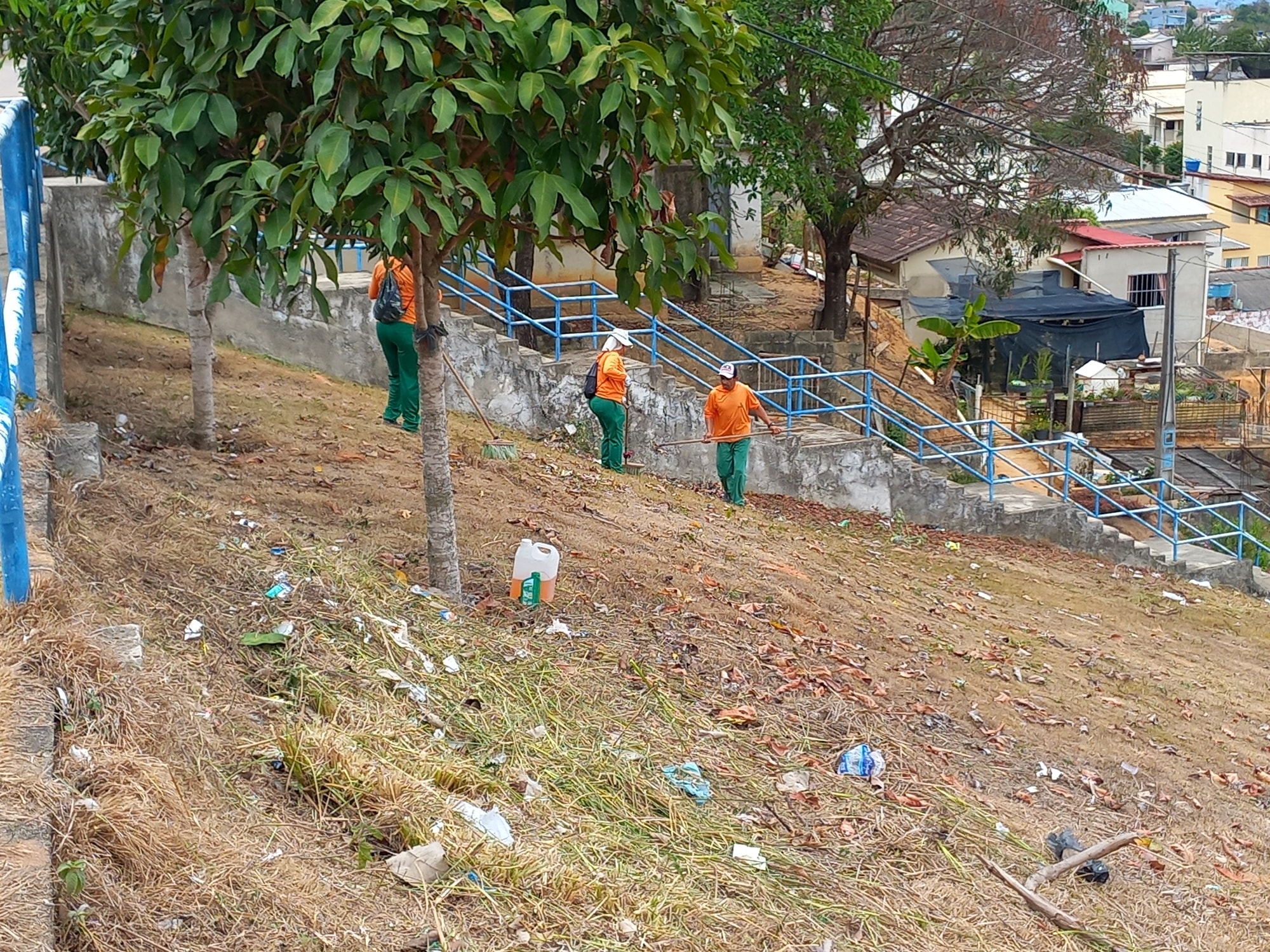 AÇÕES DE LIMPEZA E MANUTENÇÃO SEGUE A TODO VAPOR EM ECOPORANGA