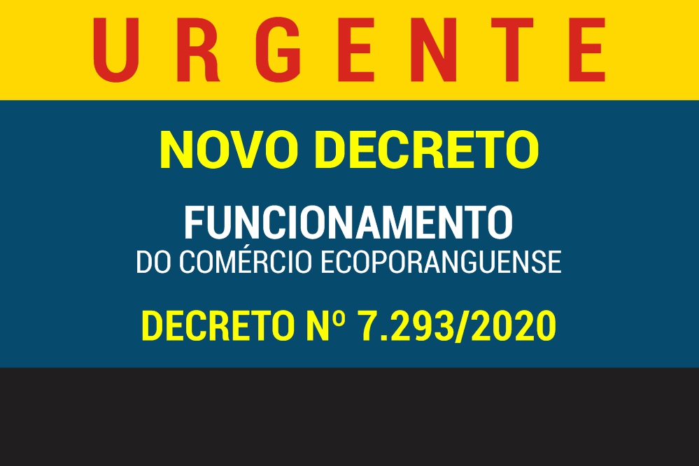 DECRETO Nº 7.293/2020 – DISPÕE SOBRE MEDIDAS PARA ENFRENTAMENTO DA COVID-19 EM ECOPORANGA