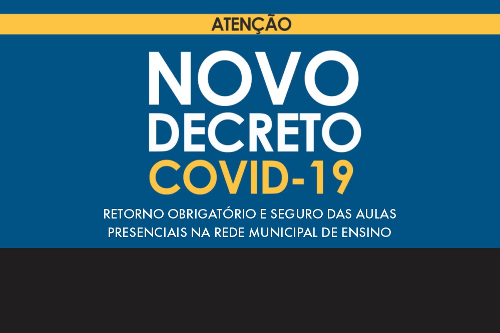 FREQUÊNCIA NAS AULAS PRESENCIAIS PASSA A SER OBRIGATÓRIA NA REDE MUNICIPAL DE ENSINO DE ECOPORANGA POR MEIO DO DECRETO Nº 8.203/2021