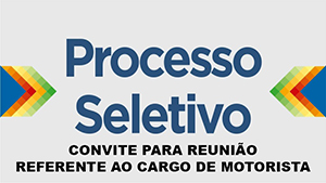 PREFEITURA DE ECOPORANGA CONVIDA CANDIDATOS PARA O CARGO DE MOTORISTA PARA UMA REUNIÃO