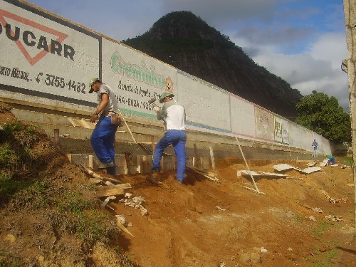 Ecoporanga recebe várias obras simultaneamente