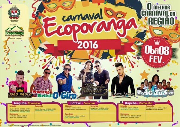 CARNAVAL ECOPORANGA 2016.