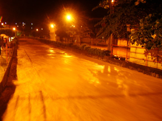 Chuva volta a castigar Ecoporanga neste domingo