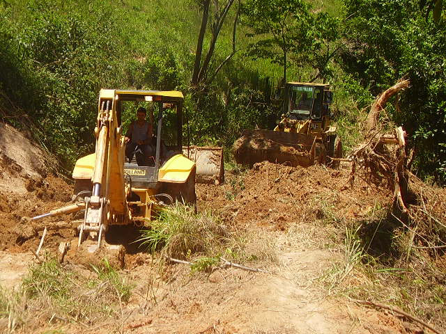 Prefeitura inicia as obras de recuperação das estradas