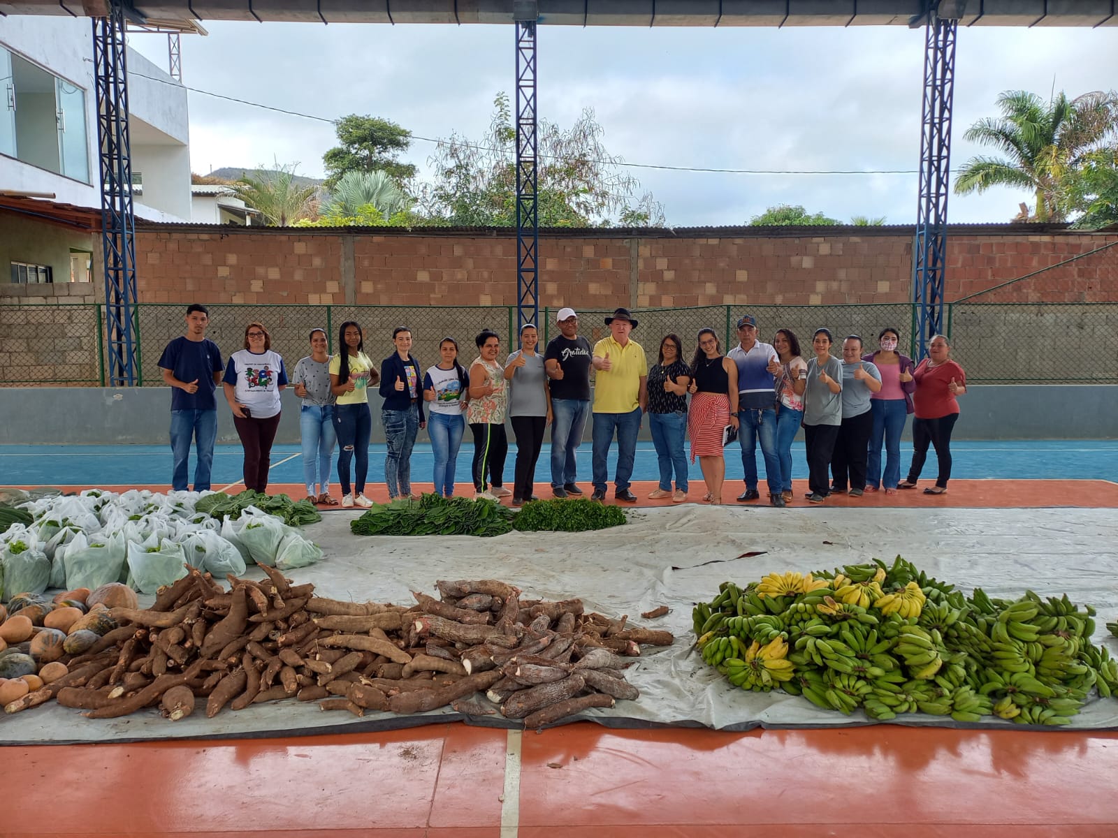 PREFEITURA DE ECOPORANGA REALIZA A ENTREGA DE ALIMENTOS ADQUIRIDOS PELO PAA