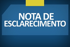 NOTA DE ESCLARECIMENTO