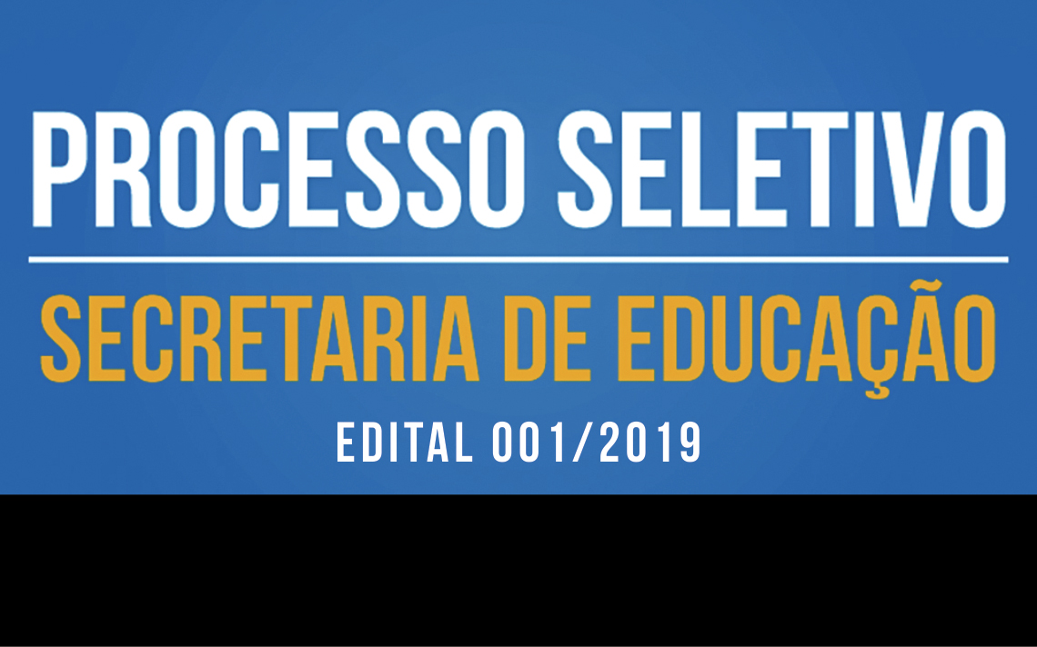 PREFEITURA DE ECOPORANGA DIVULGA EDITAL DE CONVOCAÇÃO 005/2019 DO PROCESSO SELETIVO Nº 001/2019, PARA A SECRETARIA MUNICIPAL DE EDUCAÇÃO