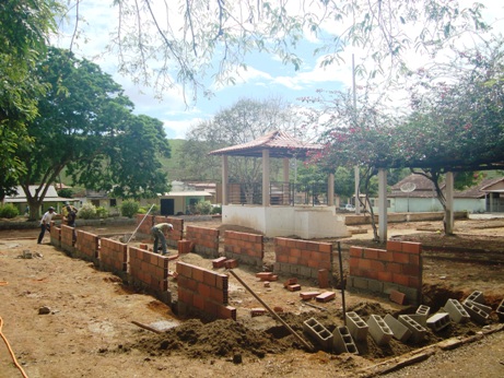 Iniciada as obras da Praça de Imburana