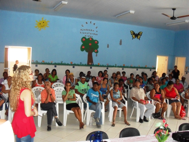 Assistência Social e Saúde promovem palestra contra o desperdício de alimentos